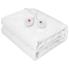 78 "x 80" heated mattress with dual controllers