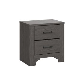 Wallace & Bay Junipe Brown 2-Drawer Nightstand